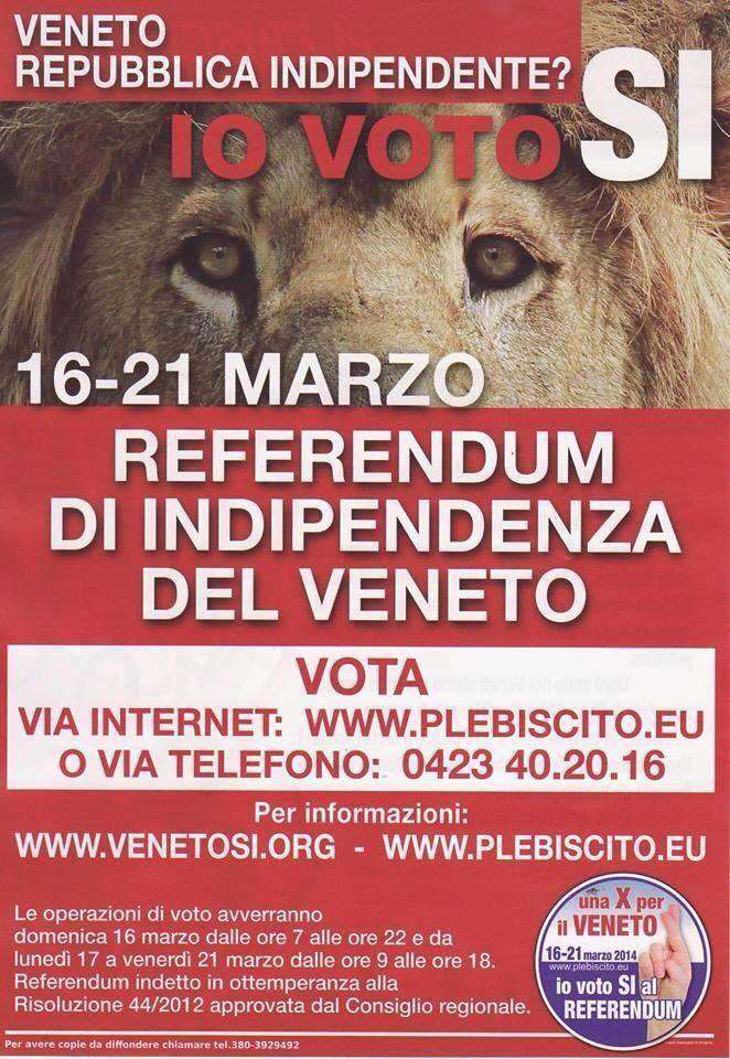 Dieci anni fa partiva l’iniziativa che portò l’indipendenza del Veneto all’attenzione del mondo